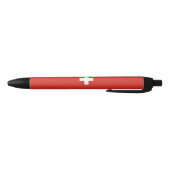 Zwitserland vlag zwarte inkt pen (Bodem)