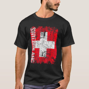 ZWITSERLAND Vlag  ZWITSERLAND T-shirt