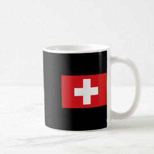 Zwitserland Vlag Zwitserse Kleding Wandelen Skiën Koffiemok
