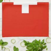 zwitserland - vlaghanddoek theedoek (Gevouwen)