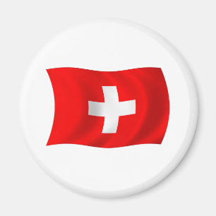 Zwitserland Vlagmagneet Magneet