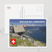 Zwitserland - Vluchtelingenberg Ghiridone - Briefkaart (Voorkant / Achterkant)