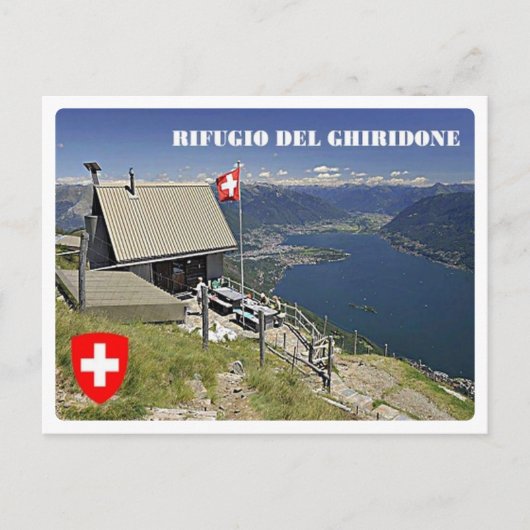 Zwitserland - Vluchtelingenberg Ghiridone - Briefkaart (Voorkant)