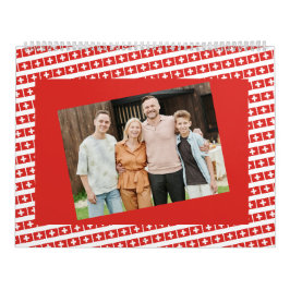 Zwitserland | Voeg uw foto toe Swiss Flag 2026 Kalender