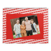Zwitserland | Voeg uw foto toe Swiss Flag 2026 Kalender (Hoes)