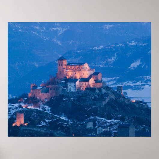 ZWITSERLAND, Wallis/Valais, SIE: Basilique de Poster (Voorkant)