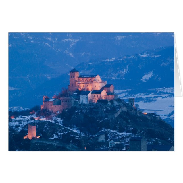 ZWITSERLAND, Wallis/Valais, SION: Basilique de (Voorkant Horizontaal)