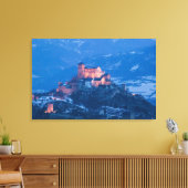 ZWITSERLAND, Wallis/Valais, SION: Basilique de Canvas Afdruk (Insitu (Woonkamer))