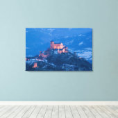 ZWITSERLAND, Wallis/Valais, SION: Basilique de Canvas Afdruk (Insitu (Houten vloer))