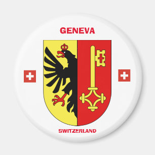 Zwitserland: Wapenmunt van Genève Magneet