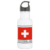 Zwitserland Waterfles (Voorkant)