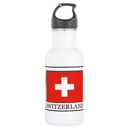 Zwitserland Waterfles (Voorkant)
