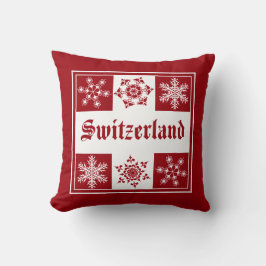 Zwitserland Winter Wonderland Ski Chalet Kussen