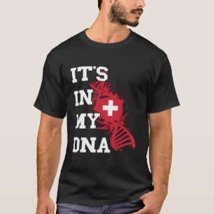Zwitserland wortels Zwitserse vlag 2 T-shirt