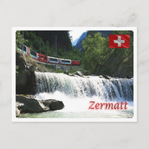 Zwitserland - Zermatt - Briefkaart