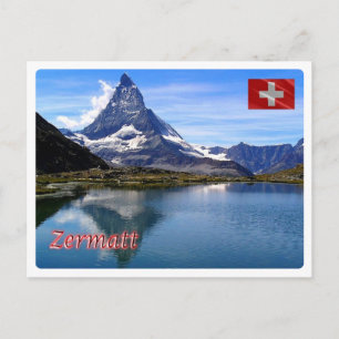 Zwitserland - Zermatt - Briefkaart