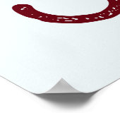 Zwitserland, zon boven de bergen poster (Hoek)