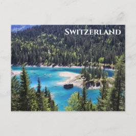 Zwitserland Zwitserland Alpenmeer Reisfoto Briefkaart