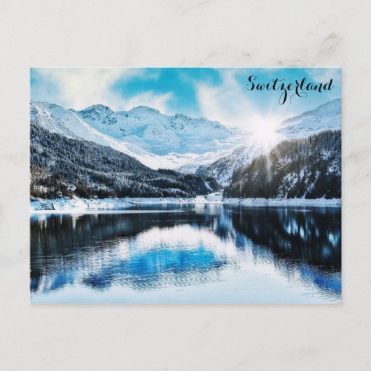Zwitserland Zwitserland Alps Reisfoto Briefkaart (Voorkant)
