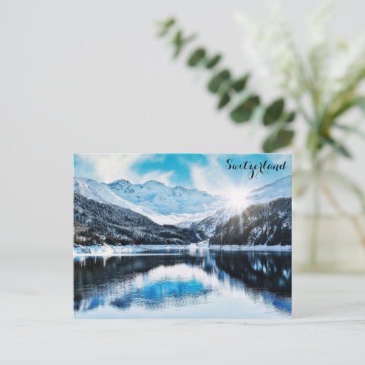 Zwitserland Zwitserland Alps Reisfoto Briefkaart (Staand voorkant)