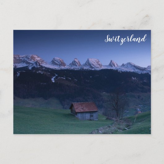 Zwitserland Zwitserland Alps Reisfoto Briefkaart (Voorkant)