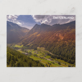 Zwitserland Zwitserland Alps Reisfoto Briefkaart