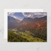 Zwitserland Zwitserland Alps Reisfoto Briefkaart (Voorkant / Achterkant)