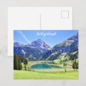 Zwitserland Zwitserland Alps Reisfoto Briefkaart (Voorkant / Achterkant)