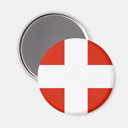 Zwitserland, Zwitserland Magneet (Voorkant / Achterkant)