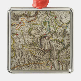 Zwitserland - Zwitserland Metalen Ornament