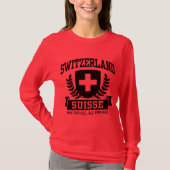 Zwitserland Zwitserland T-shirt (Voorkant)