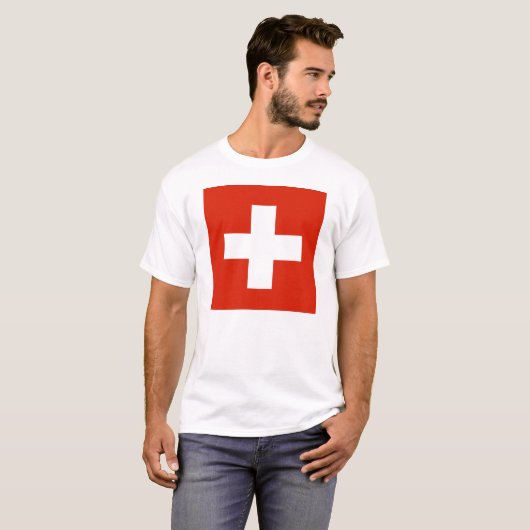 Zwitserland, Zwitserland T-shirt (Voorkant volledig)
