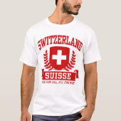 Zwitserland Zwitserland T-shirt (Voorkant)