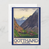 Zwitserland Zwitserland Zwitserland Zwitserland — Briefkaart (Voorkant / Achterkant)