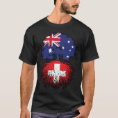 Zwitserland Zwitsers Australisch - Australië - boo T-shirt (Voorkant)