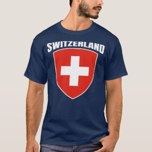 Zwitserland Zwitsers Football Vlag Voetbal Jersey T-shirt