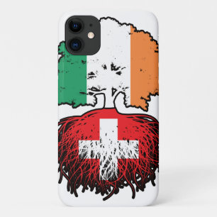 Zwitserland Zwitsers Iers - boomstammen Case-Mate iPhone Case