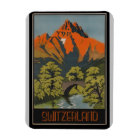 Zwitserland Zwitsers Poster voor het reizen van re