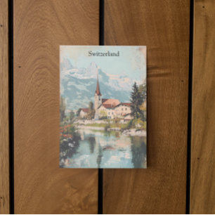 Zwitserland Zwitserse Alpen landschap Briefkaart