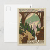 Zwitserland Zwitserse Alpen Treinreizen Briefkaart (Voorkant / Achterkant)