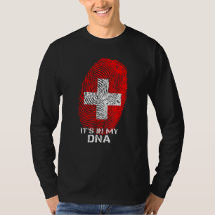 Zwitserland Zwitserse Vlag Fan Liefde T-shirt