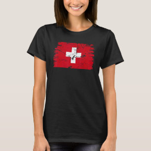 Zwitserland Zwitserse vlag Pride Support Zwitsers T-shirt
