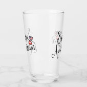Zwitsers - Amerikaans binnenste harten Glas (Links)