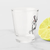 Zwitsers - Amerikaans binnenste harten Shot Glas (Links)