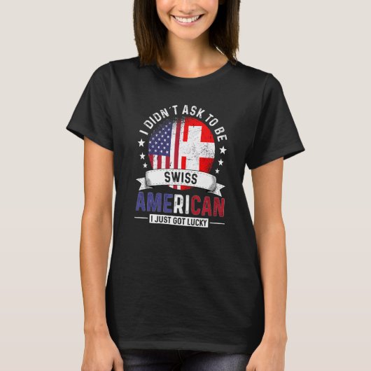 Zwitsers - amerikaanse landen : frans - Zwitserlan T-shirt (Voorkant)