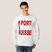 ZWITSERS Basic-T-shirt T-shirt (Voorkant volledig)