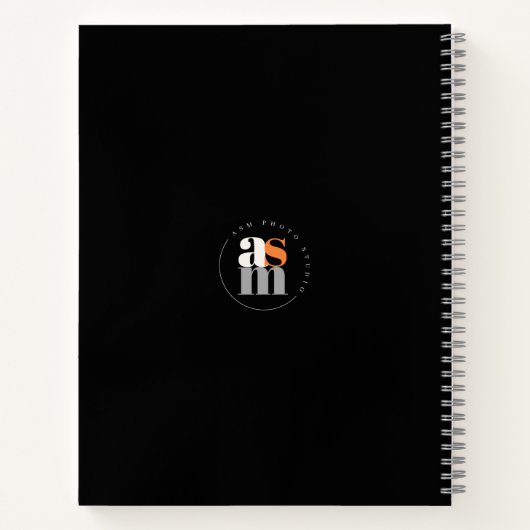 Zwitsers Bergscène Notitieboek (Achterkant)