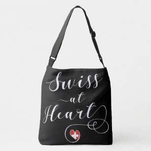Zwitsers bij het hart, Zwitserland Crossbody Tas