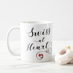 Zwitsers bij het hart, Zwitserland Koffiemok