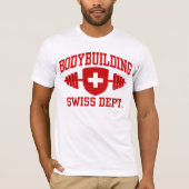 Zwitsers Bodybuilding T-shirt (Voorkant)